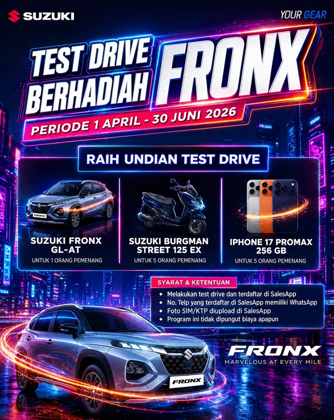 Promo Suzuki Fronx